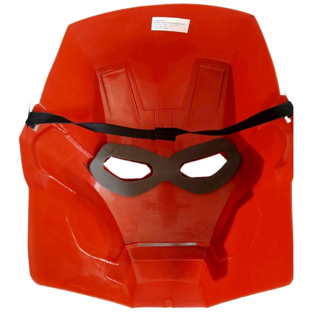 Marvel Avengers 2 Age of Ultron Iron Man Mark 43 Muscle Top Mask S-M PTP 23" - Picture 9 of 15